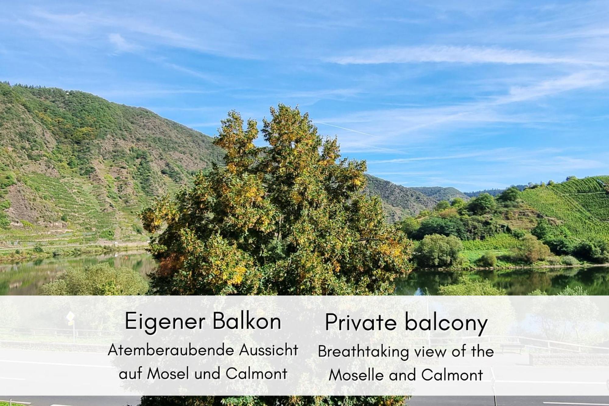 브렘 Winzerhaus Am Calmont - Raumwunder Mit Moselblick 아파트 외부 사진