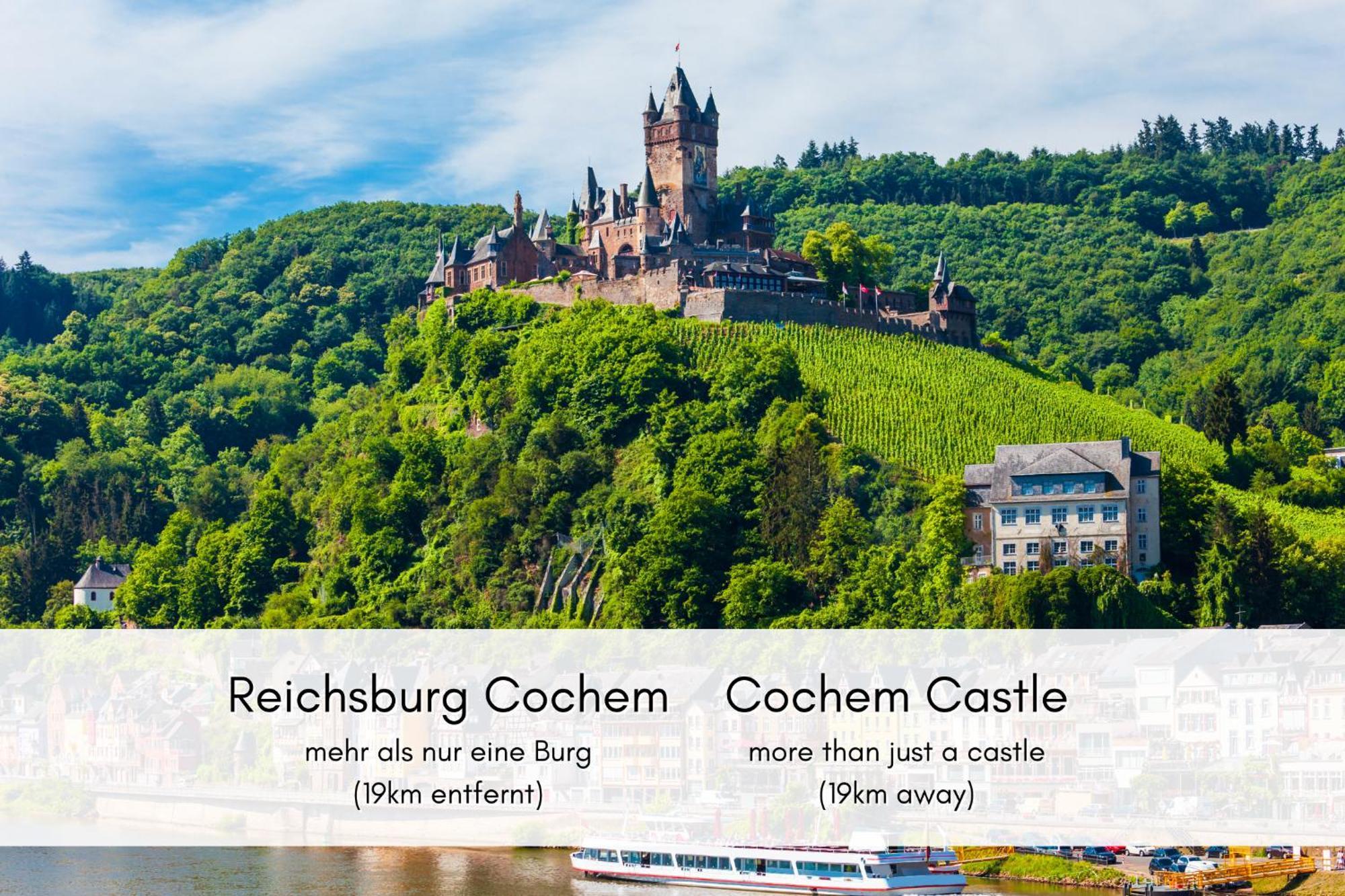 브렘 Winzerhaus Am Calmont - Raumwunder Mit Moselblick 아파트 외부 사진
